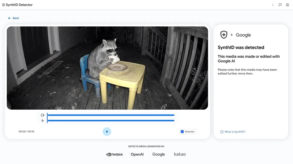 Google's SynthID AI Detector is Now Available to Everyone