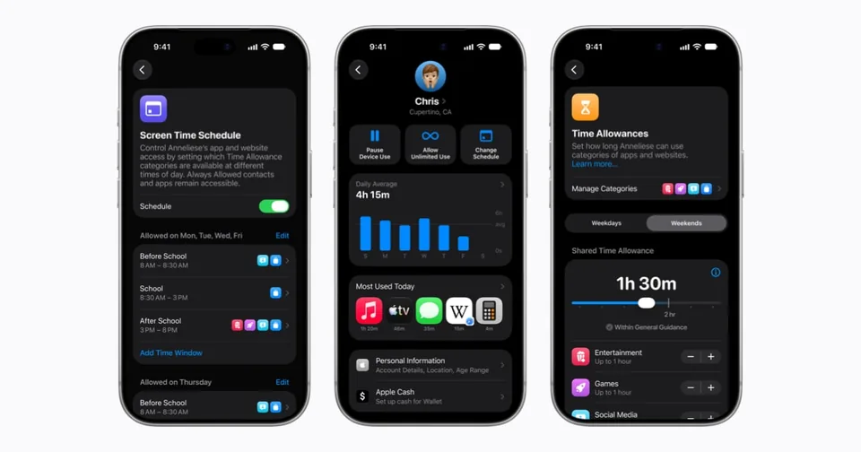 Apple 全新儿童安全功能现已推出