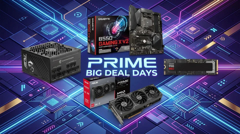 These 9 PC component deals are the best in Amazon's Big Deal Days