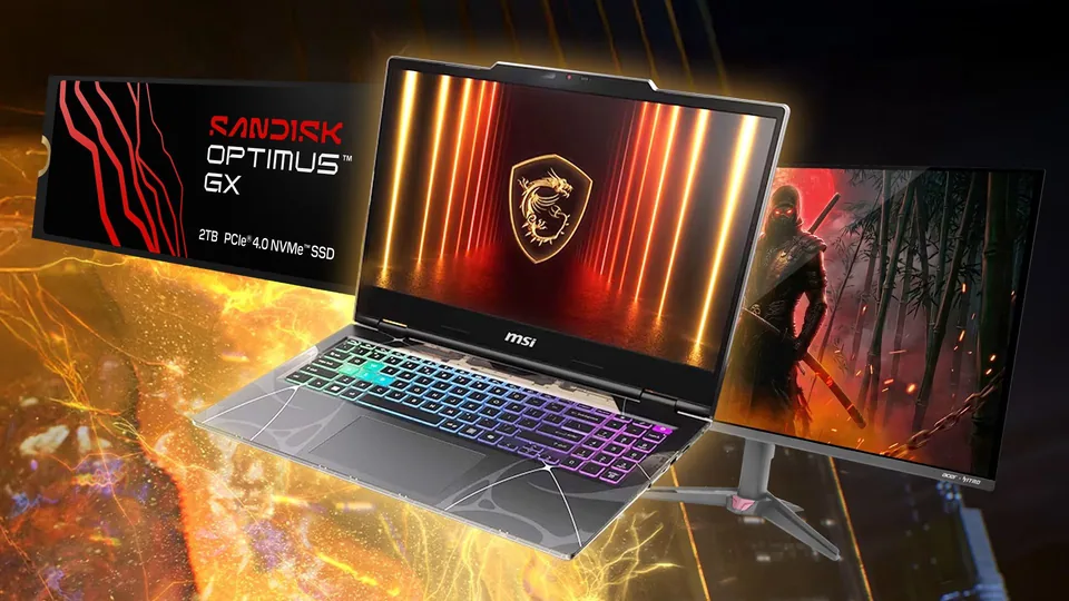 Walmart's sale still has 2TB SSDs, OLED monitors, and RTX 5070 gaming laptops