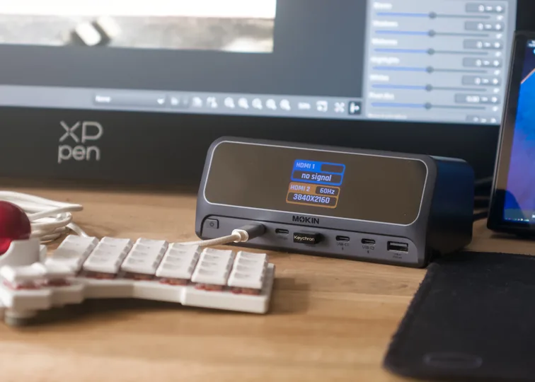 MOKiN's 13-in-1 USB-C docking station has an actually useful gimmick and it turned my Lenovo Legion Go into a usable desktop PC