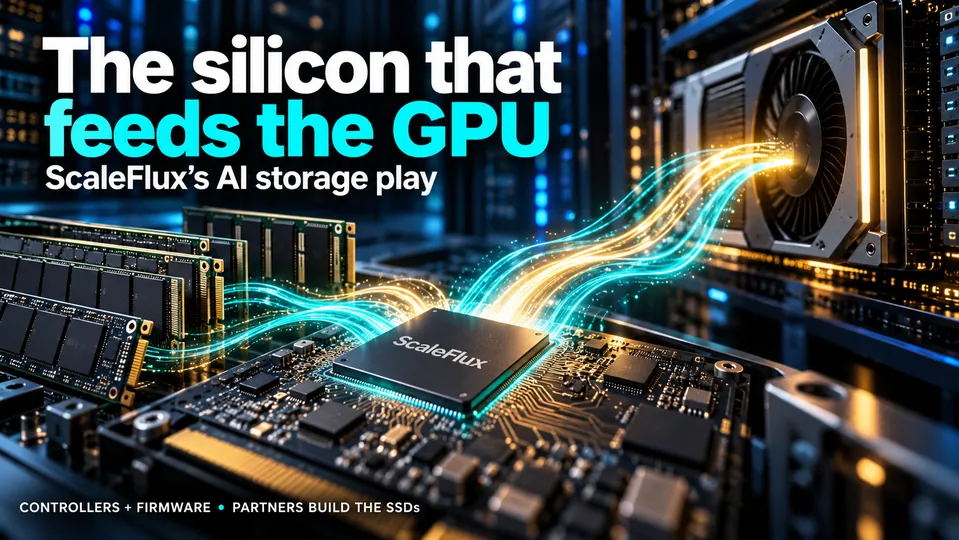 70th IT Press Tour: ScaleFlux wants to be the silicon that feeds the GPU, and it's handing the SSD business to its partners