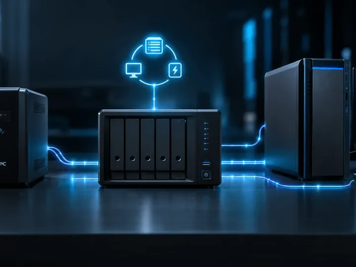 一日一技|NAS 作为 UPS 总控,实现局域网多设备断电自动关机